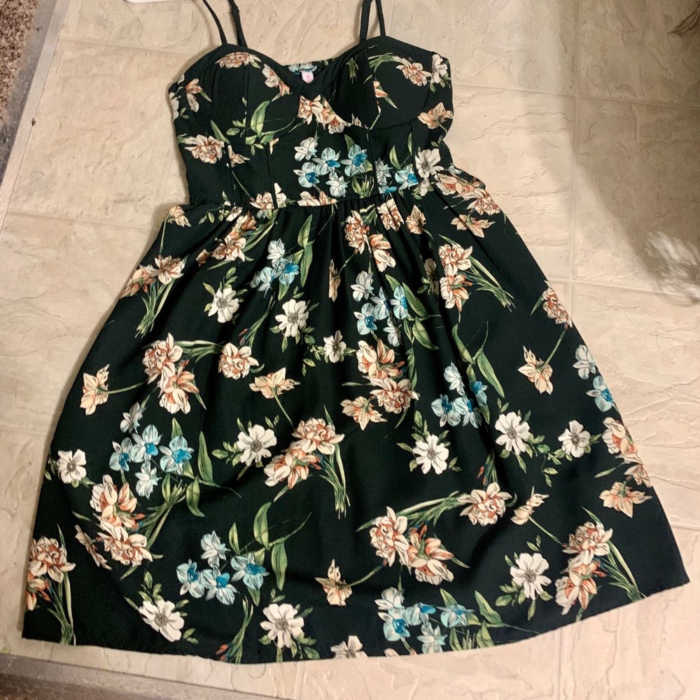 Floral mini dress